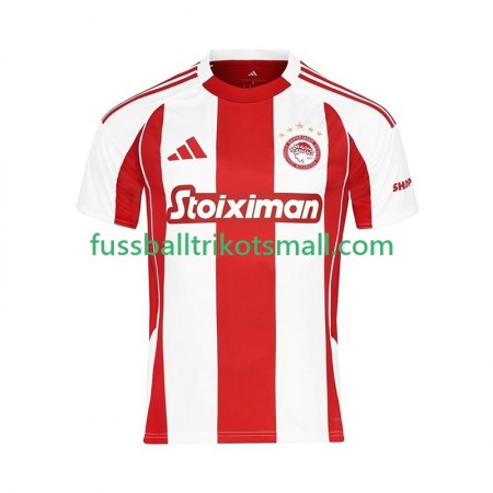 Fußballtrikots Olympiacos 2025-2026 Kurzarm Heimtrikotsatz kaufen